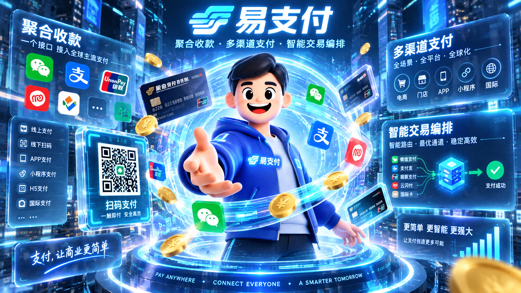 皓臻支付 - 支付接口怎样对接?支付宝/微信集成