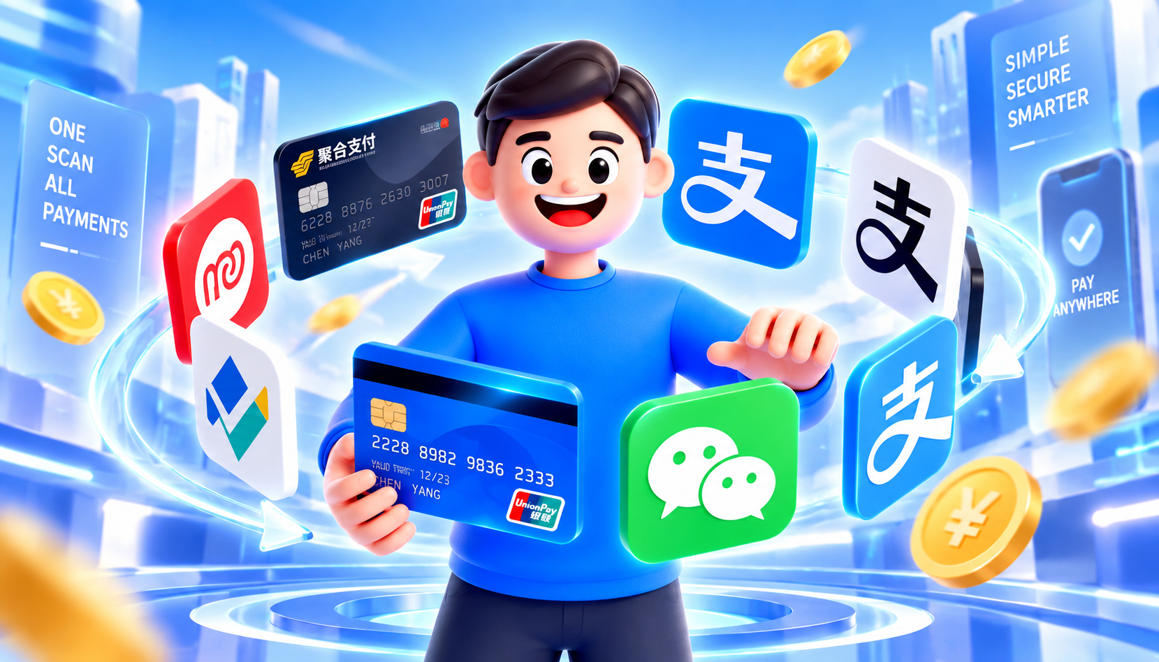 皓臻支付 - 国内第三方境外聚合支付接口提供商