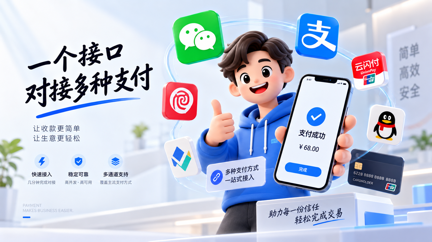 皓臻支付 - 第三方支付平台推荐