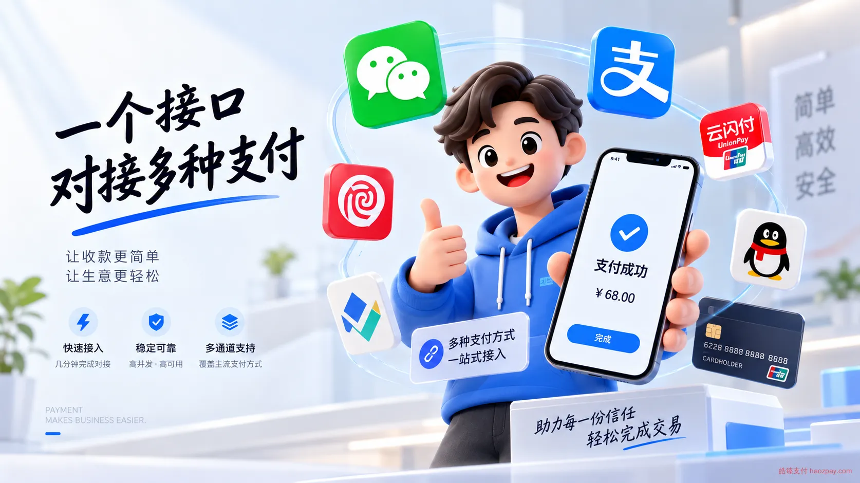 皓臻支付 - 第三方支付平台推荐